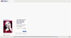 Desktop Screenshot of healthcare.blogcu.com
