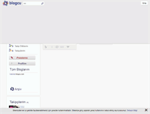 Tablet Screenshot of hakdost.blogcu.com