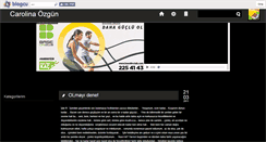 Desktop Screenshot of carolisolabella.blogcu.com