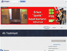 Tablet Screenshot of ahteslimiyet.blogcu.com