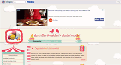 Desktop Screenshot of dantellerornekleri.blogcu.com
