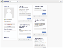 Tablet Screenshot of cenk123.blogcu.com