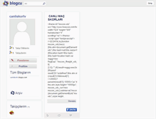 Tablet Screenshot of canliskortv.blogcu.com