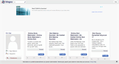 Desktop Screenshot of onlineslotsmakinalari.blogcu.com