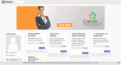 Desktop Screenshot of malatyadan.blogcu.com