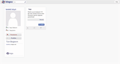 Desktop Screenshot of beleklikoyu.blogcu.com