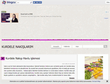 Tablet Screenshot of kurdelenakislarim.blogcu.com
