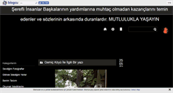 Desktop Screenshot of gurbetdeyazmak.blogcu.com
