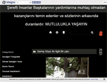 Tablet Screenshot of gurbetdeyazmak.blogcu.com