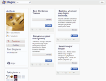 Tablet Screenshot of dehlizak.blogcu.com