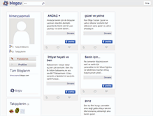 Tablet Screenshot of birseyyapmali.blogcu.com