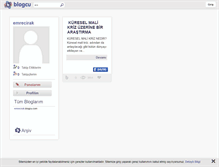 Tablet Screenshot of emrecirak.blogcu.com