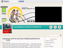 Tablet Screenshot of canakkaledestandestan.blogcu.com