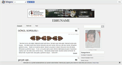 Desktop Screenshot of ebruname.blogcu.com