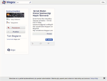 Tablet Screenshot of komurmaden.blogcu.com