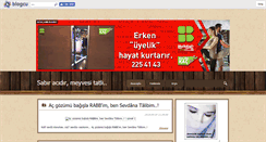 Desktop Screenshot of ahsenmeva.blogcu.com