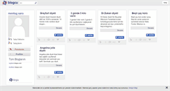Desktop Screenshot of diyettesin.blogcu.com