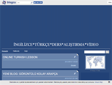 Tablet Screenshot of dilingilizturk.blogcu.com