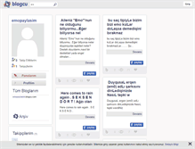 Tablet Screenshot of emopaylasim.blogcu.com