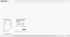 Desktop Screenshot of holidaysturkey.blogcu.com