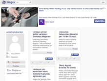 Tablet Screenshot of antalyahaberleri.blogcu.com