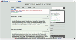 Desktop Screenshot of kirkpinarlim.blogcu.com