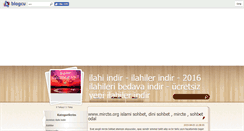 Desktop Screenshot of bedava-ilahiler-dinle.blogcu.com