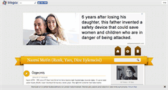 Desktop Screenshot of nazmimetin.blogcu.com