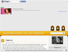 Tablet Screenshot of nazmimetin.blogcu.com