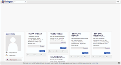 Desktop Screenshot of gizemlioda.blogcu.com
