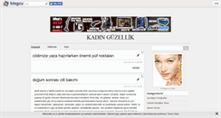 Desktop Screenshot of kadinguzellik.blogcu.com