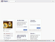 Tablet Screenshot of islamiye.blogcu.com
