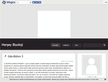 Tablet Screenshot of herzamanbiyoloji.blogcu.com