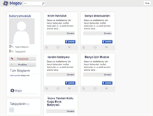 Tablet Screenshot of bataryamusluk.blogcu.com