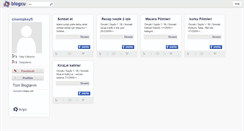 Desktop Screenshot of cinemakeyfi.blogcu.com