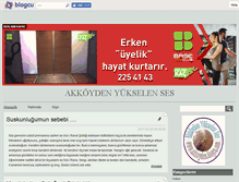 Tablet Screenshot of akkoyden.blogcu.com