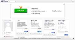 Desktop Screenshot of mazlumparke.blogcu.com
