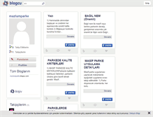Tablet Screenshot of mazlumparke.blogcu.com