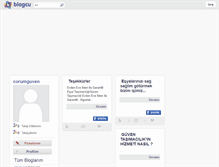 Tablet Screenshot of corumguven.blogcu.com