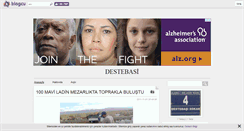Desktop Screenshot of destebasi.blogcu.com