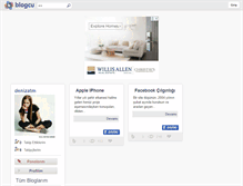 Tablet Screenshot of denizatm.blogcu.com