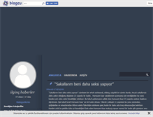 Tablet Screenshot of ilginchaberokuyorum.blogcu.com