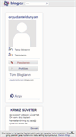 Mobile Screenshot of orgudanteldunyam.blogcu.com