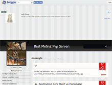 Tablet Screenshot of bestmetin2pvp.blogcu.com