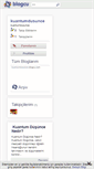 Mobile Screenshot of kuantumdusunce.blogcu.com