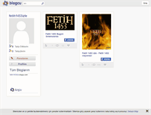 Tablet Screenshot of fetih1453izle.blogcu.com