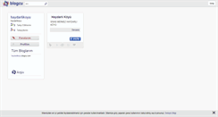 Desktop Screenshot of haydarlikoyu.blogcu.com