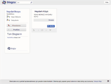 Tablet Screenshot of haydarlikoyu.blogcu.com