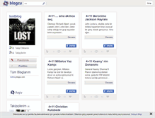 Tablet Screenshot of lostblog.blogcu.com