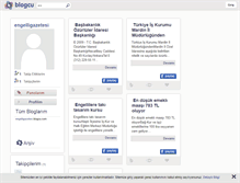 Tablet Screenshot of engelligazetesi.blogcu.com
